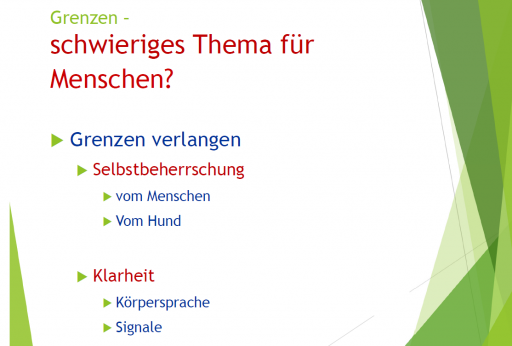 Grenzen setzen 1